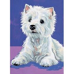 Canevas Royal Paris Mon petit Westy