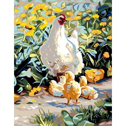 Canevas Royal Paris Maman Poule - Wendy Stevenson