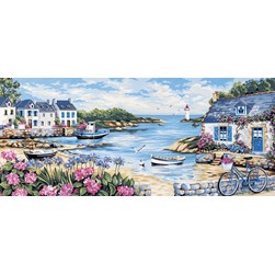 Canevas Royal Paris Le bord de mer Breton