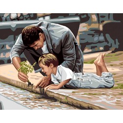 Canevas Royal Paris Un fil et un père de K Anderson