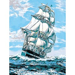 Canevas Margot Voilier de pleine mer