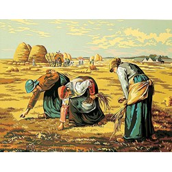 Canevas Margot Les glaneuses - J-F Millet