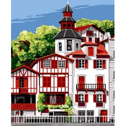 Canevas Margot Vue sur cibourne