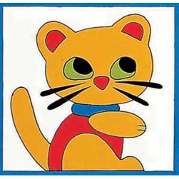 kit Canevas - Gros trous Margot Mon minou tout doux