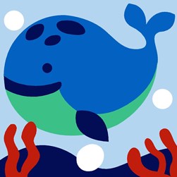 kit Canevas - Gros trous Margot Hermione la baleine