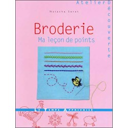 Livre Broderie, ma leçon de points