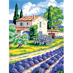 Canevas Margot Maison de campagne provenciale