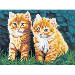 Canevas Margot Chatons rouquins