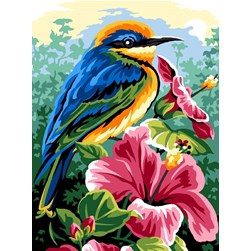 Canevas Margot Oiseau exotique