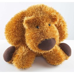 Peluche chien Biscuit le chien tricoter