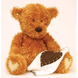 Peluche ourson caramel à tricoter