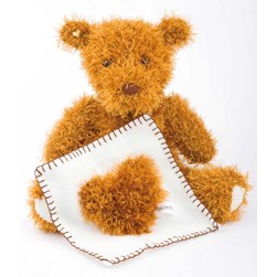 Peluche Bébé Caramel à tricoter