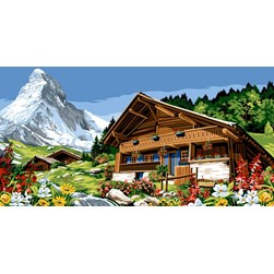 Canevas Margot Le grand chalet