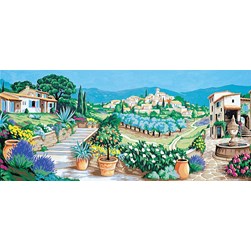 Canevas Margot Une journée provençale