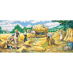 Canevas Margot Une journée de moisson