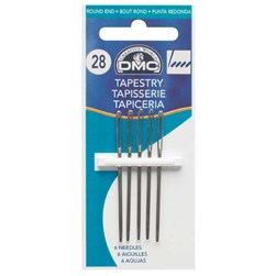 Aiguilles tapisserie bout rond N° 26