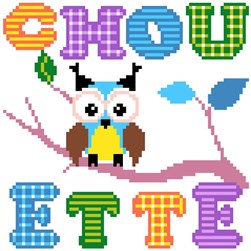 Coussin au demi point SEG Couette tout en couleur