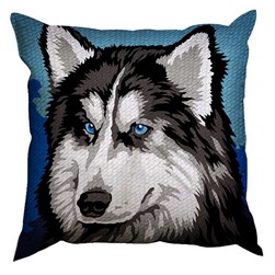 Coussin au demi point SEG Le husky