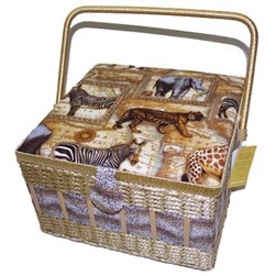 Boites à Couture en tissu RTO animaux sauvages