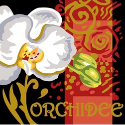 Coussin au demi point Margot Orchidée d'or