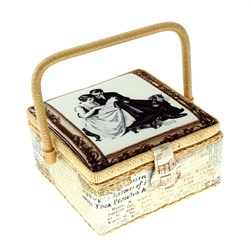 Boites à Couture en tissu RTO ancienne époque