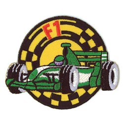 Motif thermocollant Milward Voiture de course F1