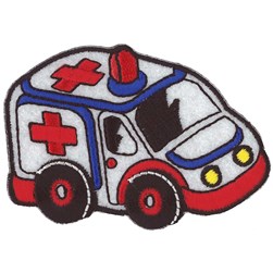 Motif thermocollant Milward L'ambulance