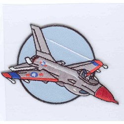 Motif thermocollant Milward Avion chasseur