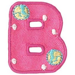 Motif thermocollant Milward La lettre B