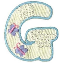 Motif thermocollant Milward La lettre G