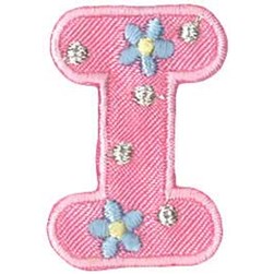 Motif thermocollant Milward La lettre I