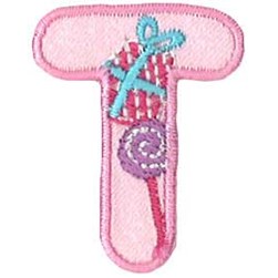 Motif thermocollant Milward La lettre T