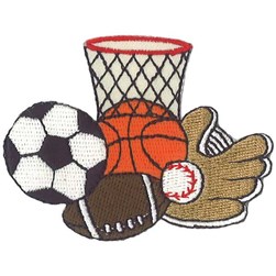 Motif thermocollant Milward Les jeux de ballons