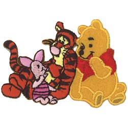 Motif thermocollant Milward Les secrets de Winnie et ses amis