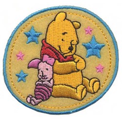 Motif thermocollant Milward Les rêves de Winnie et Porcinet