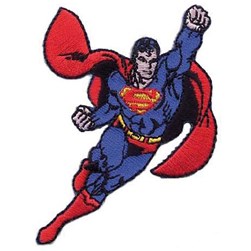 Motif thermocollant Milward SuperMan à la rescousse