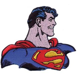 Motif thermocollant Milward La force de SuperMan