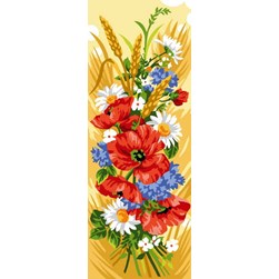 Canevas Luc Création Cueillette de fleurs des champs