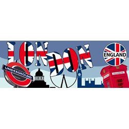 Canevas Luc Création Couleurs de Londre