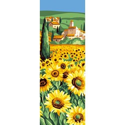 Canevas Luc Création Des tournesols à perte de vue