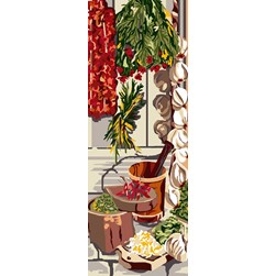 Canevas Luc Création Les condiments