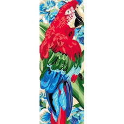 Canevas Luc Création Plumage d'un perroquet
