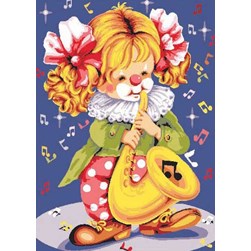 Canevas Luc Création Petit saxo