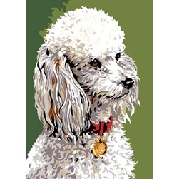 Canevas Luc Création Le grand caniche