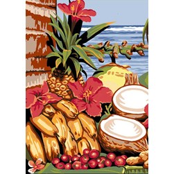Canevas Luc Création Fruits exotiques
