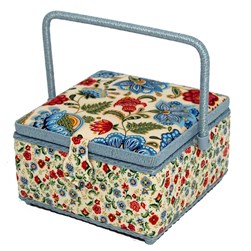 Boites à Couture en tissu SelBack Fraîcheur Printanière - carrée