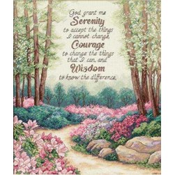 kit Point de croix Dimensions Le chemin du courage