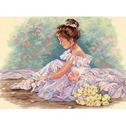 kit Point de croix Dimensions Douce ballerine