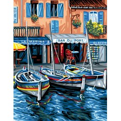 Canevas Rafael Angelot Les boutiques du petit port