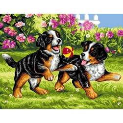 Canevas Rafael Angelot La balle des 2 bouviers